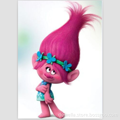 OEM Hairy little doll Indian lad, The trolls hair little figurine in disney audit factory